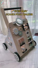Load and play video in Gallery viewer, YIPEE BABY SCANDI PUSH WALKER