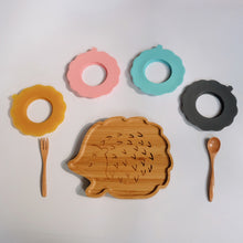 Load image into Gallery viewer, BAMBINA SILIBOO PREMIUM BAMBOO PLATE