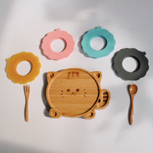 Load image into Gallery viewer, BAMBINA SILIBOO PREMIUM BAMBOO PLATE
