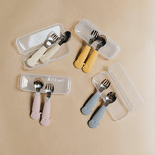 Load image into Gallery viewer, BAMBINA ELLIE SPOON AND FORK SET