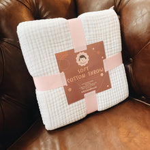 Load image into Gallery viewer, BAMBINA SOFT COTTON THROW