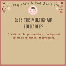 Load image into Gallery viewer, BAMBINA MULTICHAIR