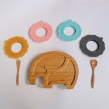 Load image into Gallery viewer, BAMBINA SILIBOO PREMIUM BAMBOO PLATE
