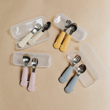 Load image into Gallery viewer, BAMBINA ELLIE SPOON AND FORK SET