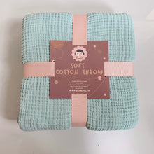 Load image into Gallery viewer, BAMBINA SOFT COTTON THROW