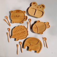 Load image into Gallery viewer, BAMBINA SILIBOO PREMIUM BAMBOO PLATE