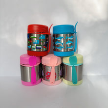 Load image into Gallery viewer, BAMBINA STAINLESS LUNCH JAR WITH FREE SPORK
