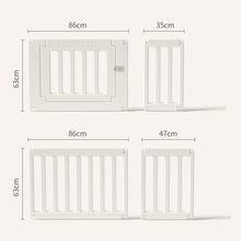 Load image into Gallery viewer, BAMBINA SCANDI FENCE (minimalist playfence)
