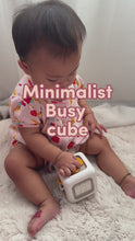Load and play video in Gallery viewer, BAMBINA MINIMALIST BUSY CUBE
