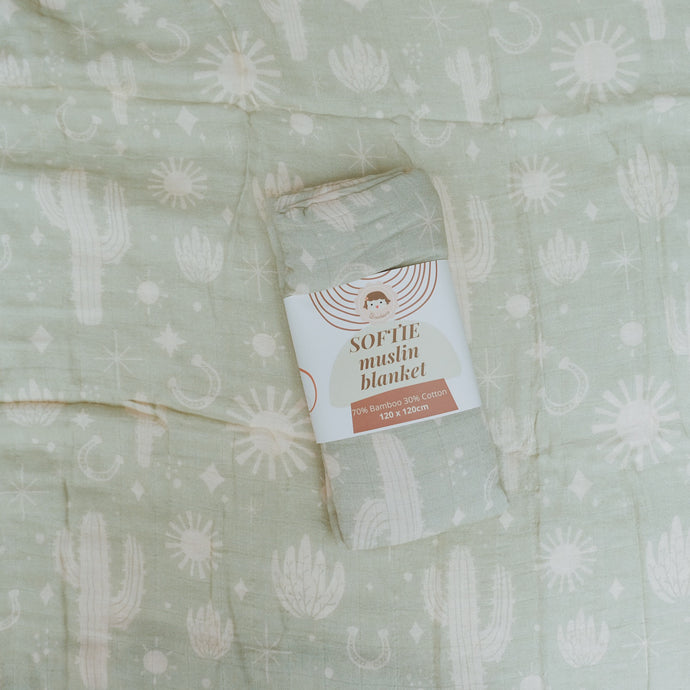 BAMBINA SOFTIE MUSLIN BLANKET
