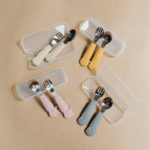 Load image into Gallery viewer, BAMBINA ELLIE SPOON AND FORK SET
